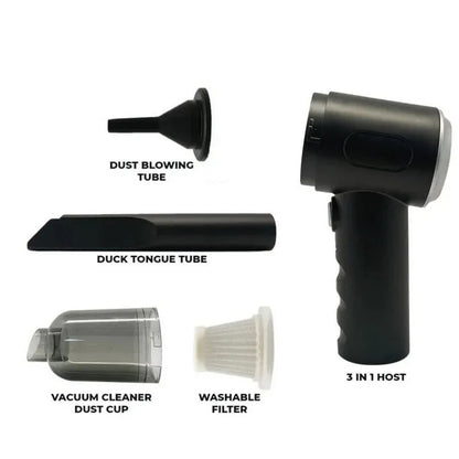 3 in 1 Vacuum Cleaner Rechargeable Dual Mode Cordless Vacuum Cleaner Portable Cleaning Tool