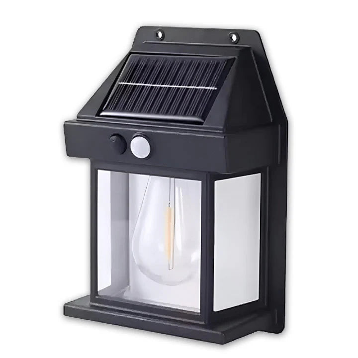 Solar Wall Lamp Single LED Bulb Solar Induction Lamp For Garden, Outdoor, Home, Office