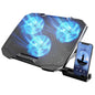 F2 PLUS COOLCOLD GAMING COOLER 3 BIG FANS COOLING PAD FOR 10-15.6.