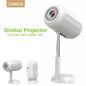 TS-6 YJMOYE PORTABLE PROJECTOR 2GB+16GB ANDROID11.0 SMART HD 4K MINI PROJECTORS GIMBAL COMES WITH HIDDEN LIFT.