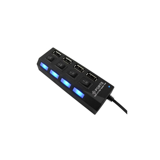 USB hub 4 port 2.0 with Button.